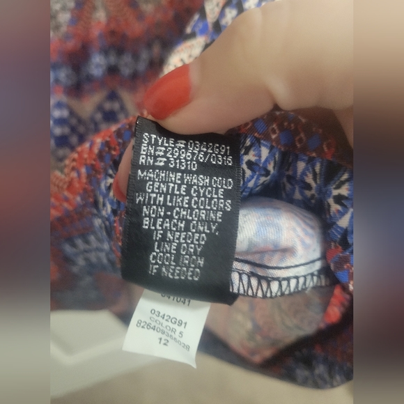 AB Studio patterned sheath dress - Picture 6 of 12